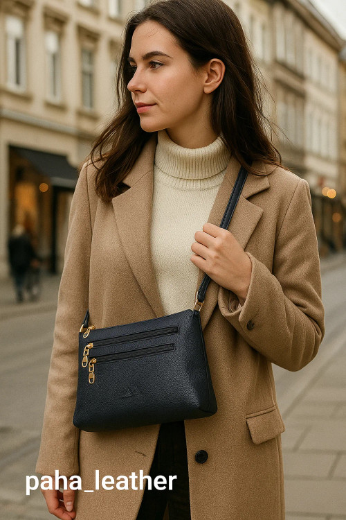کیف دوشی زنانه چرمی | مدل مجلسی و روزمره | PAHA Leather